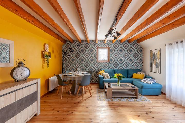 Gîte pour 4 personnes, avec jardin et terrasse, animaux acceptés à Sainte-Marie-au-Bosc