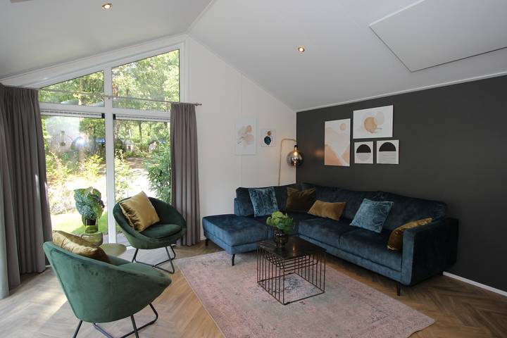Vakantiehuis voor 4 personen, with Balkon/Terras and Terras as well as Tuin and Zwembad in Ruinen