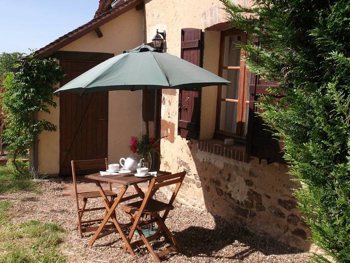 Gîte pour 3 personnes, avec jardin et terrasse