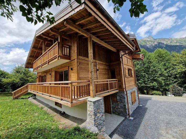 Willa dla 12 osób, z Balkon i Taras oraz Ogród i Sauna w Chamonix-Mont-Blanc