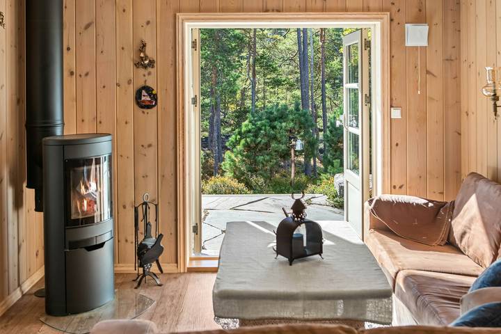 Cabin in a scenic location near Nisser in Vrådal, Kviteseid