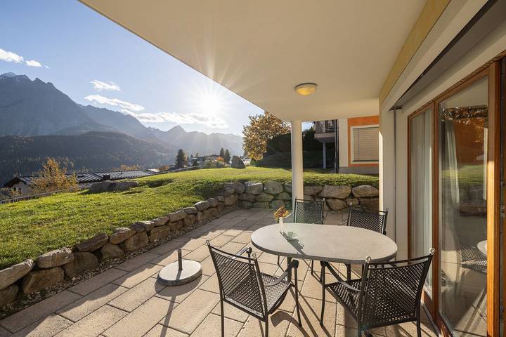 Vakantiewoning voor 4 personen, met terras en tuin in Scuol