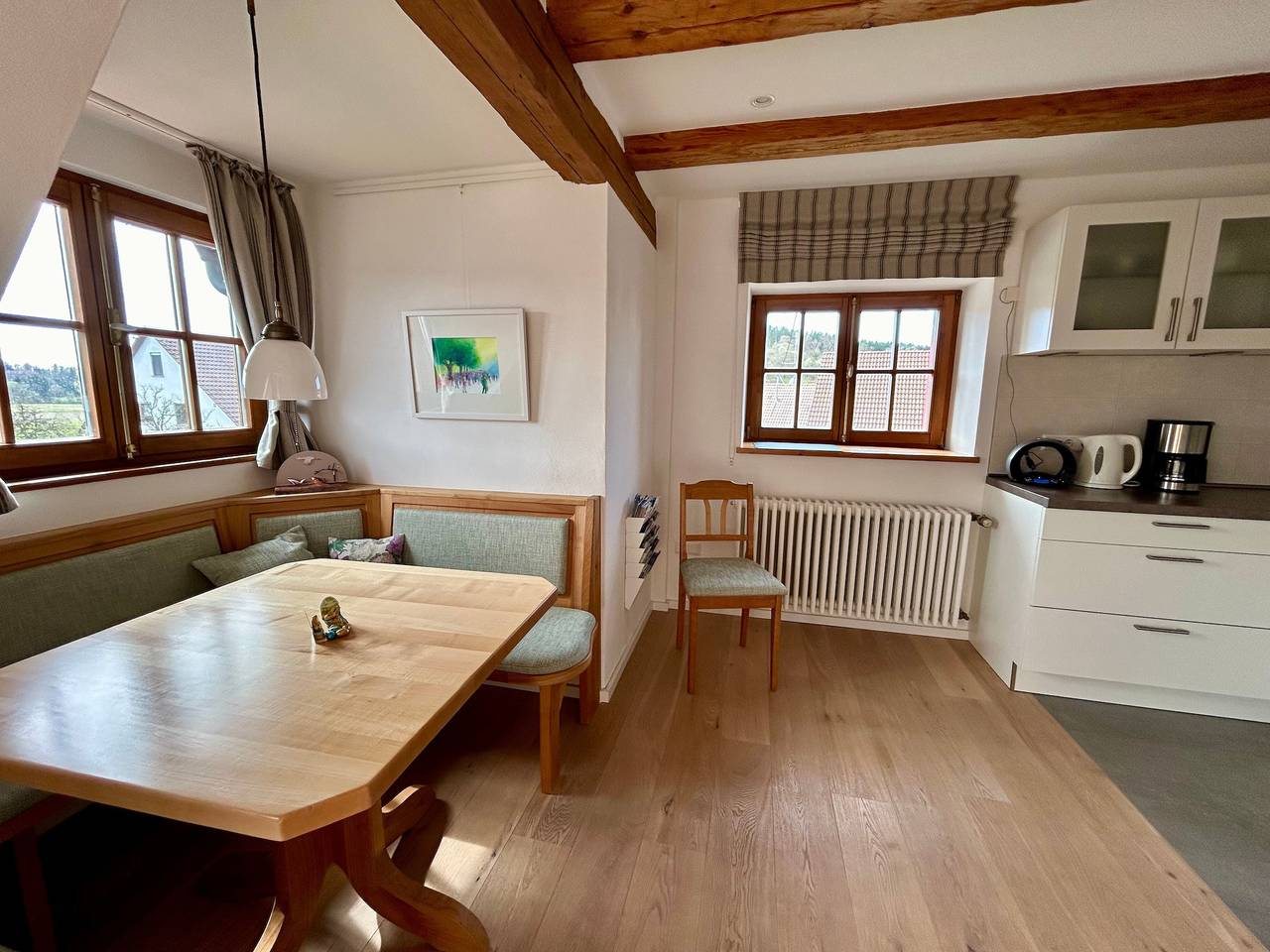 Ganze Wohnung, Ferienwohnung 'Hornauer' mit Bergblick, Wi-Fi und Klimaanlage in Salem, Region Bodensee-Oberschwaben
