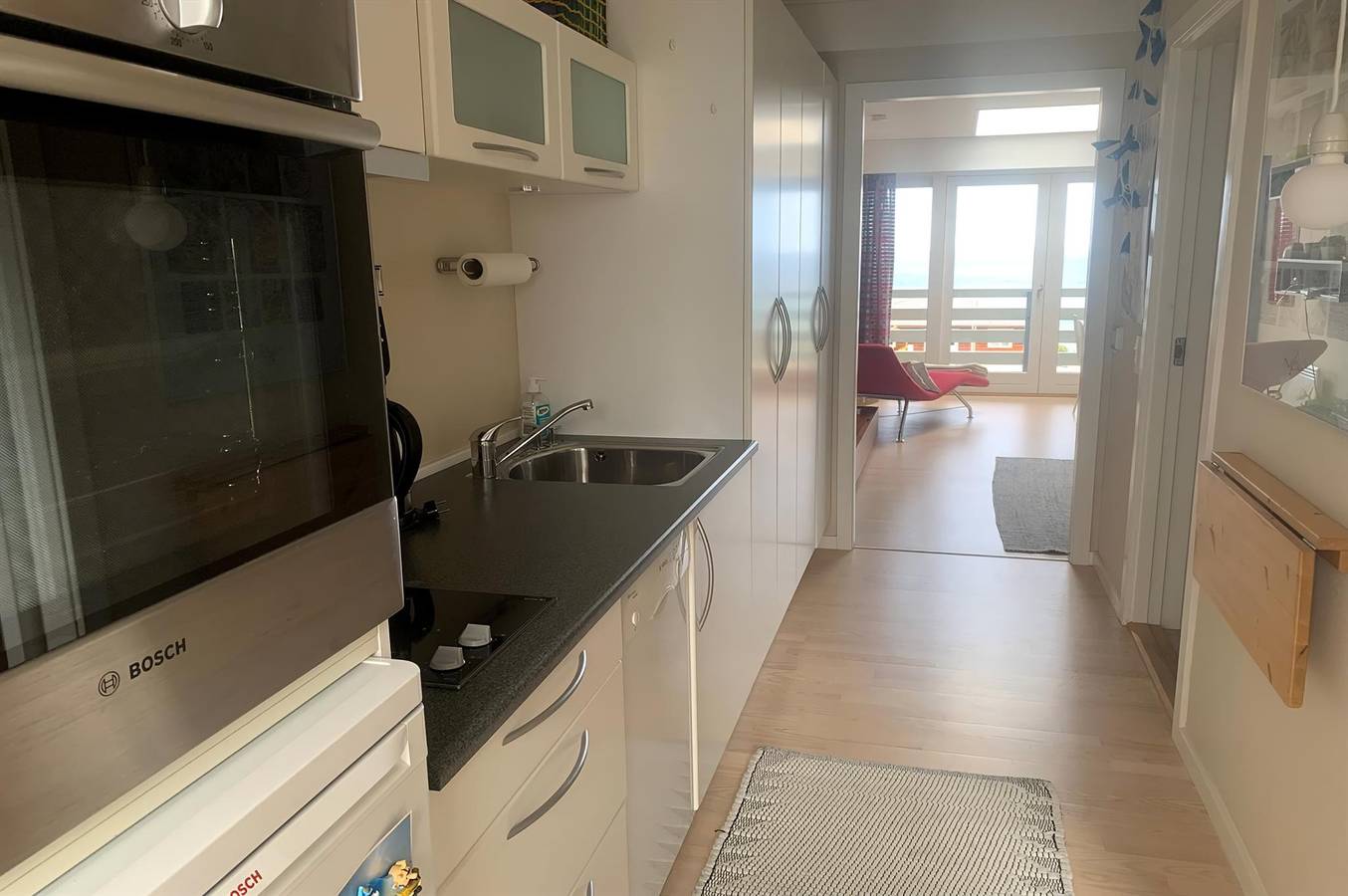 Appartement entier, Appartement de vacances pour 4 personnes avec terrasse in Sandkås, Allinge