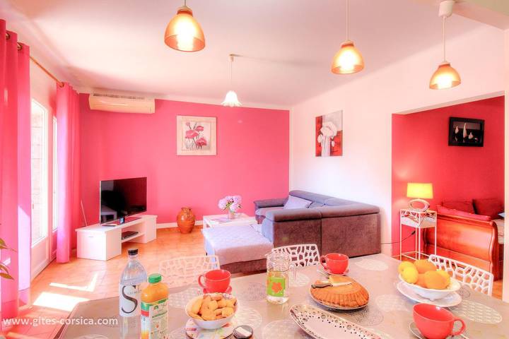 Gîte für 4 Personen, mit Terrasse und Garten sowie Ausblick in Ajaccio - 3
