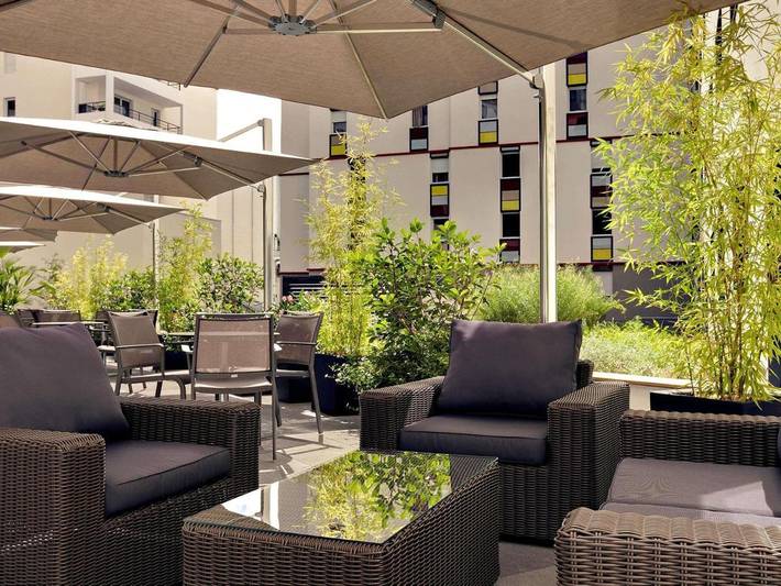 Hôtel pour 4 personnes, avec terrasse et vue