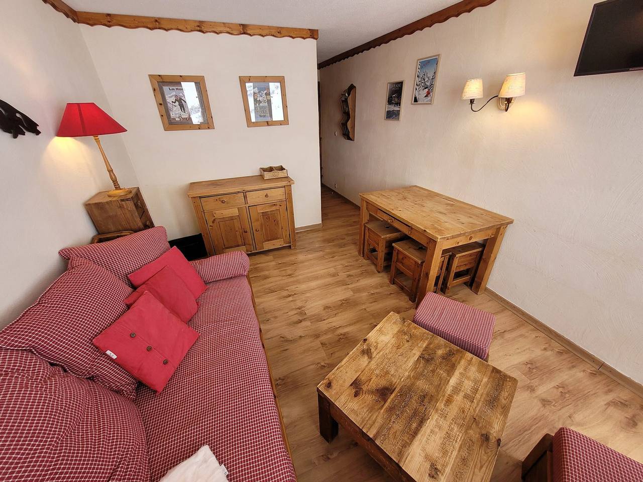 Studio entier, Jolie studio étage élevé  Ski aux pieds  Vue pistes in Aime 2000, Aime-la-Plagne