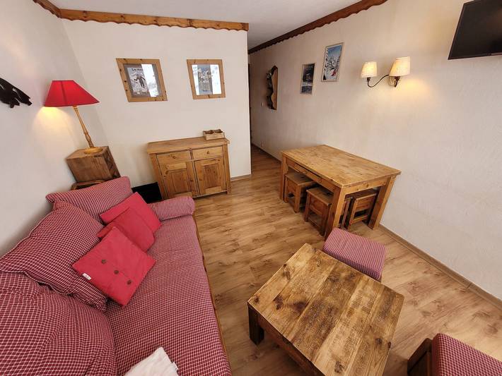 Gîte pour 4 personnes, avec Balcon dans Aime 2000 - 3