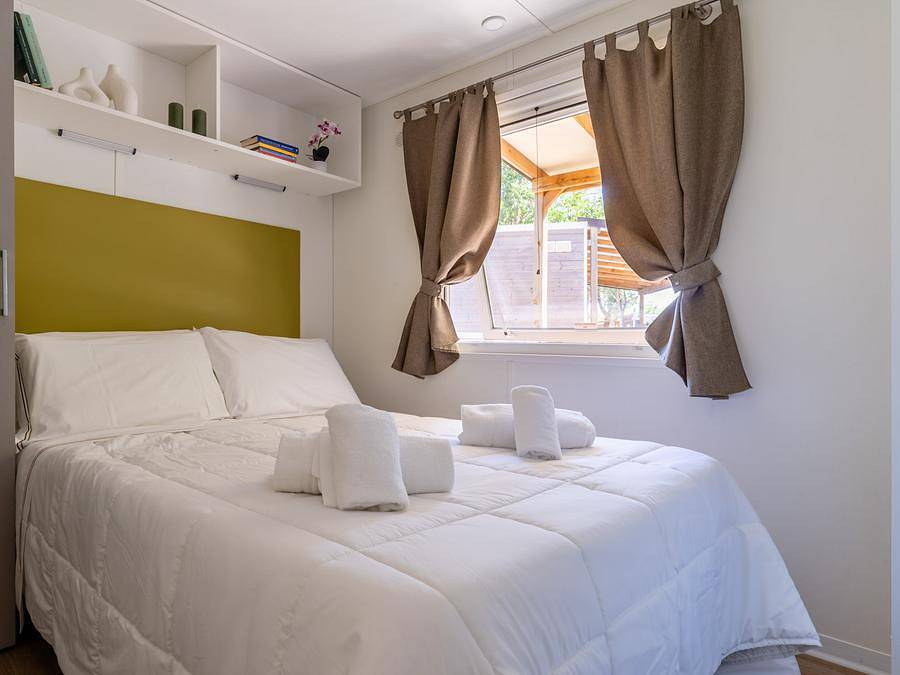 Orbetello Camping Village - Mobilheim 4 personen - Deluxe Lodge in Orbetello, Grosseto Provinz