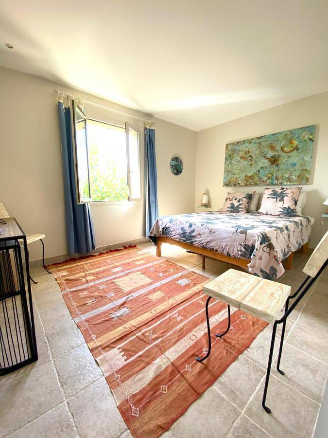 Appartement de vacances pour 2 personnes, avec vue ainsi que terrasse et jardin