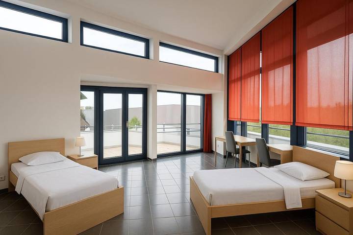 Ferienwohnung für 13 Personen, mit Ausblick und Terrasse, mit Haustier in Ludwigsfelde