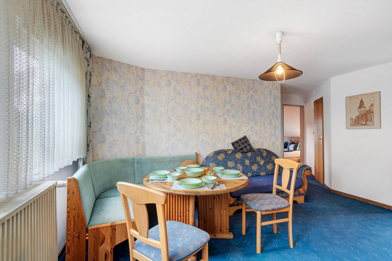 Ganze Wohnung, Ferienwohnung '2 Bergblick, 50qm' mit Bergblick, Gemeinschaftsgarten und Wi-Fi in Lennestadt, Sauerland