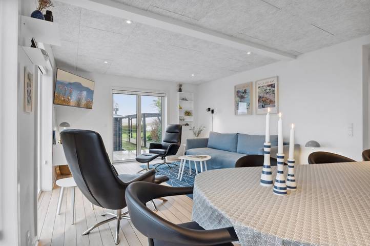 Ferienhaus mit Meerblick für 6 Personen, mit Whirlpool und Sauna sowie Terrasse und Garten auf Langeland - 4