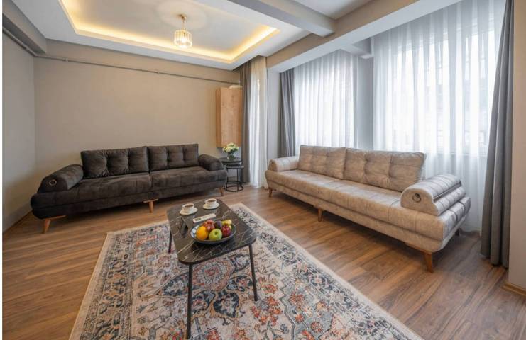 Ganze Wohnung, Taksim-Platz - Deluxe Suite 101 mit 1 Schlafzimmer in Beyoğlu, Hüseyinağa Mahallesi