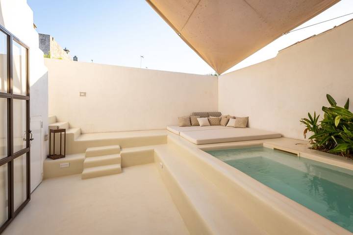 Appartamento per 2 persone, con terrazza e giardino in Cannole