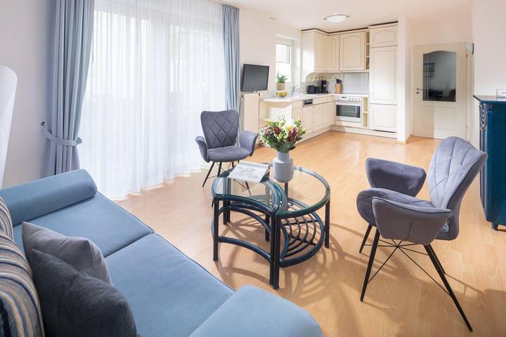 Ferienwohnung für 4 Personen, mit Terrasse in Norderney Weststrand