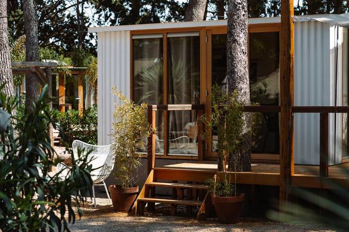 Bungalow für 2 Personen, mit Garten und Pool sowie Ausblick auf Ibiza - 4