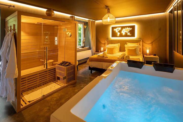 Appartement de vacances pour 2 personnes, avec terrasse ainsi que sauna et jacuzzi - 1
