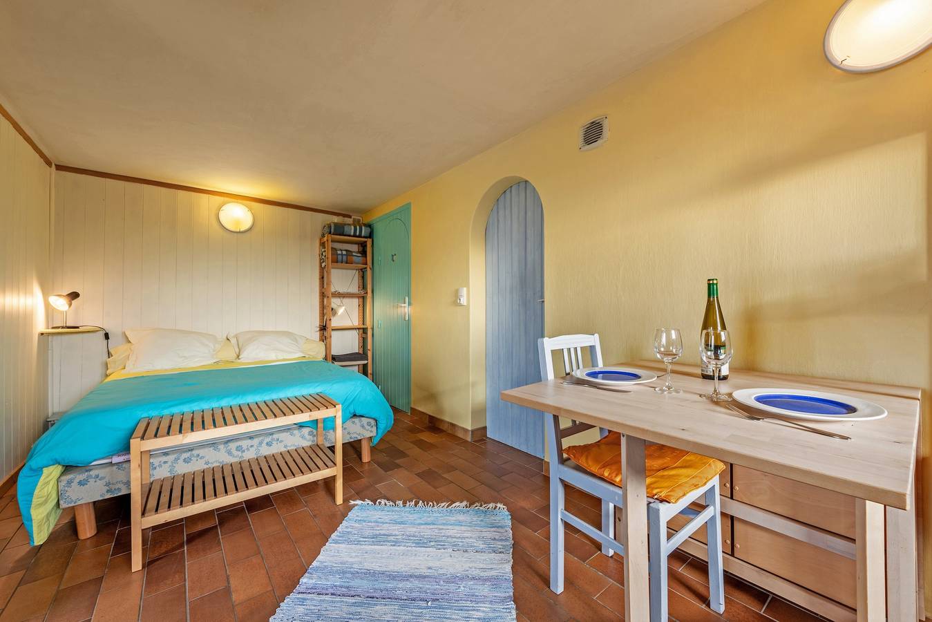 Studio-appartement 'Vue Sur Mer' met zeezicht, privéterras en wifi, foto 7