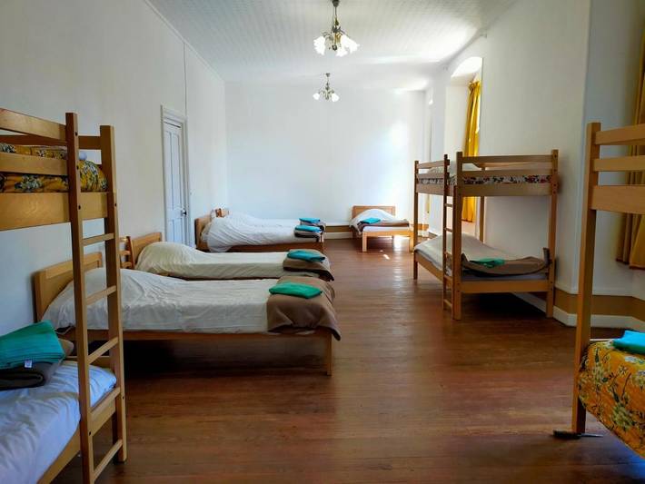 Camping pour 11 personnes, avec vue ainsi que jardin et sauna