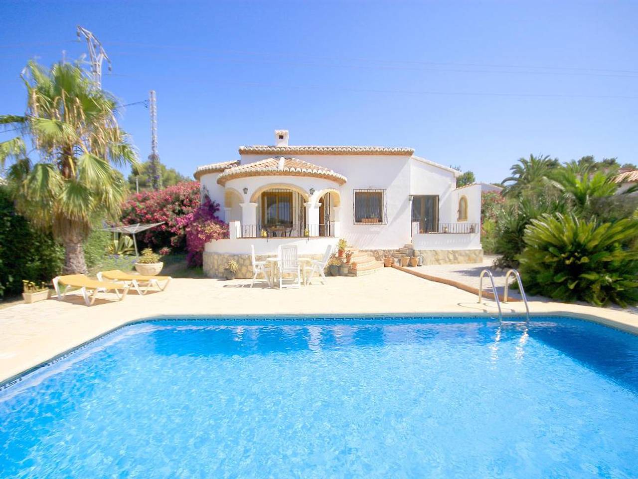 Villa romantique à Javea - Piscine privée - Animaux bienvenus in Granadella, Jávea