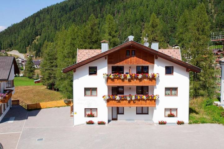 Appartamento per 2 persone, con Balcone e Terrazza nonché Giardino e Panorama a Solda
