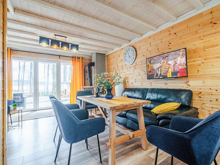 Ferienhaus mit Meerblick für 6 Personen, mit Sauna und Ausblick sowie Balkon und Garten im Stettiner Haff - 2