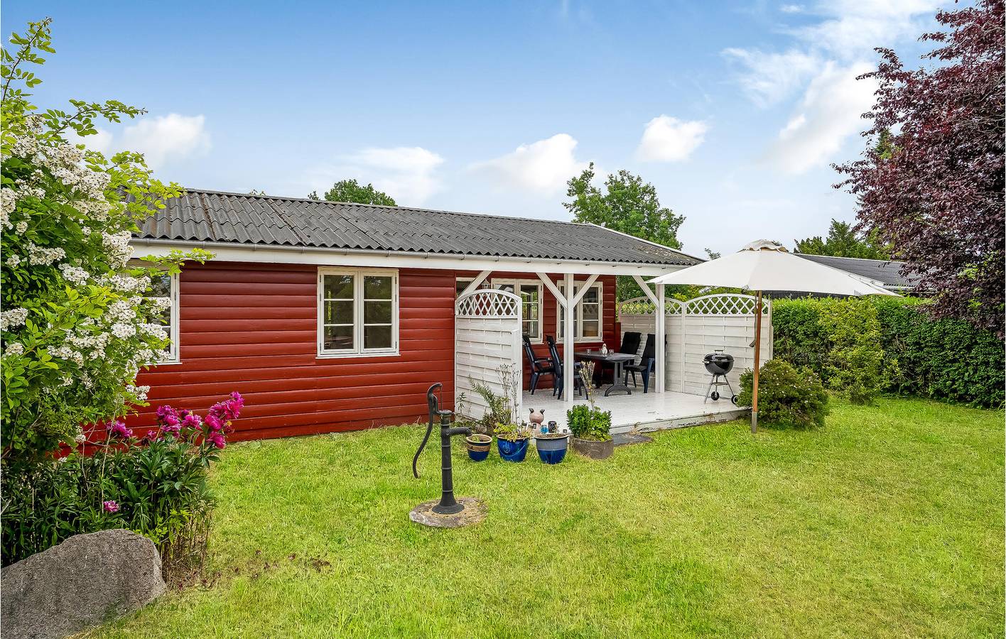 Ferienhaus für 4 Personen mit Terrasse in Vellerup, Skibby
