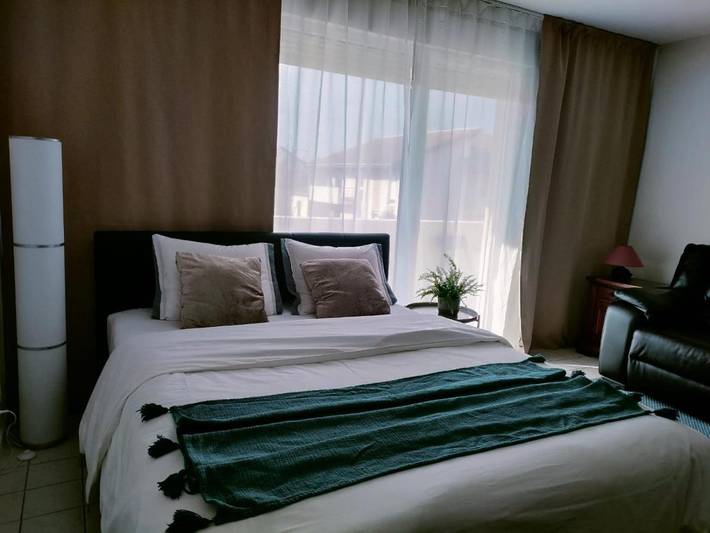 Appartement de vacances pour 4 personnes, avec Balcon et Vue à Saint-Julien-en-Genevois