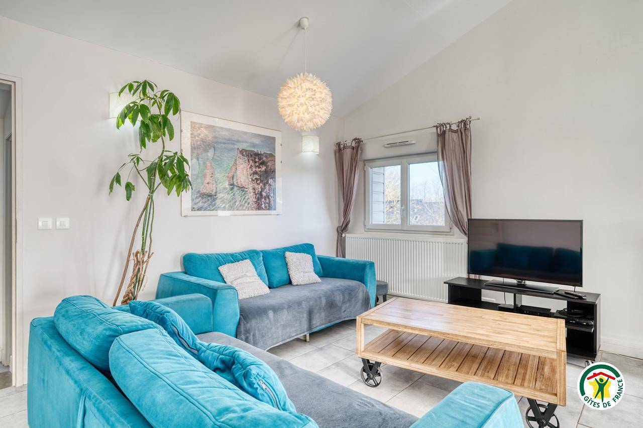Gîte für 8 Personen mit Terrasse in Saint-Gabriel-Cap-de-Caux, Le Havre und Umgebung