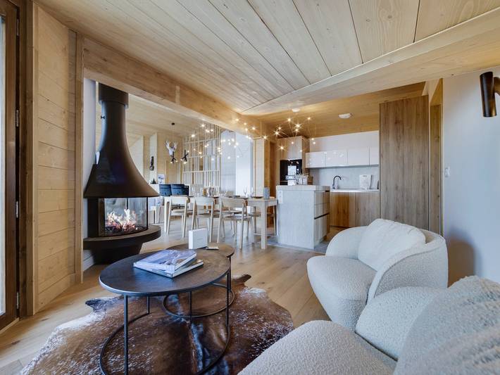 Appartement entier, Rooftop neuf avec balcon sud, parking et wifi in La Rosière, Montvalezan