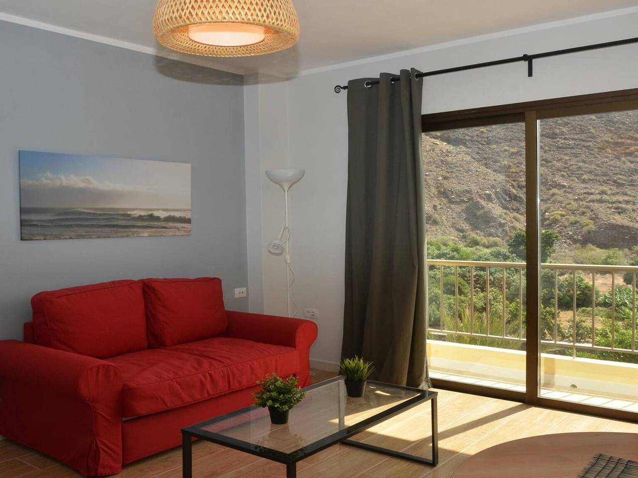 Apartamento inteiro, Apartamento en Valle Gran Rey para 2, con balcón y wifi in La Calera, Valle Gran Rey