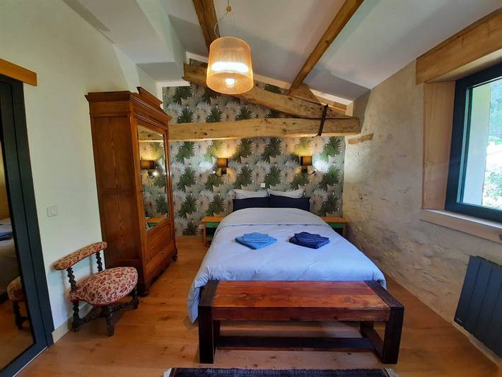 Chambre d’hôte pour 2 personnes, avec sauna ainsi que jardin et jacuzzi dans la Drôme - 2