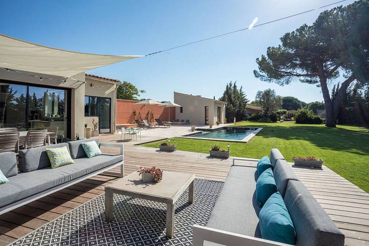 Maison de vacances pour 10 personnes, avec Terrasse et Jardin à Castelnau-le-Lez