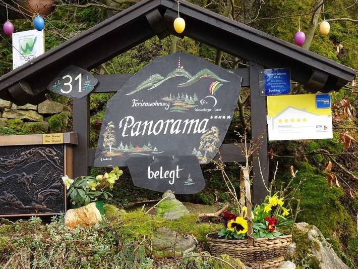 Ferienwohnung für 4 Personen, mit Terrasse und Garten sowie Ausblick im Thüringer Wald - 4