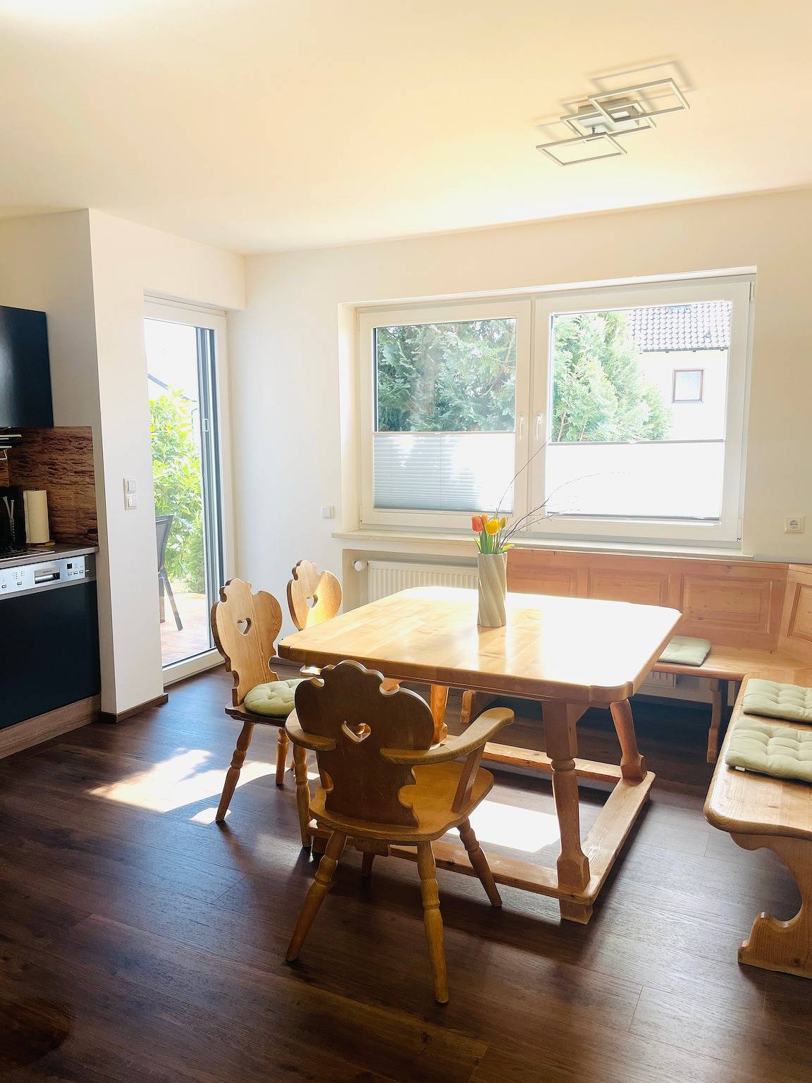 Ganze Wohnung, Ferienwohnung Adelsried 1 mit privater Terrasse und Wlan in Adelsried, Bayerisch Schwaben