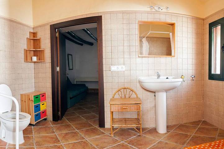 Fluss-Bett Sitz in Pruna, Sevilla Provinz