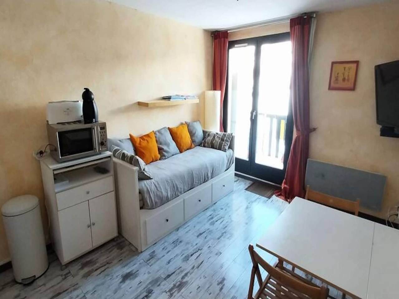 Ganze Wohnung, Studio in Réallon nahe Skipisten in Réallon, Nationalpark Écrins