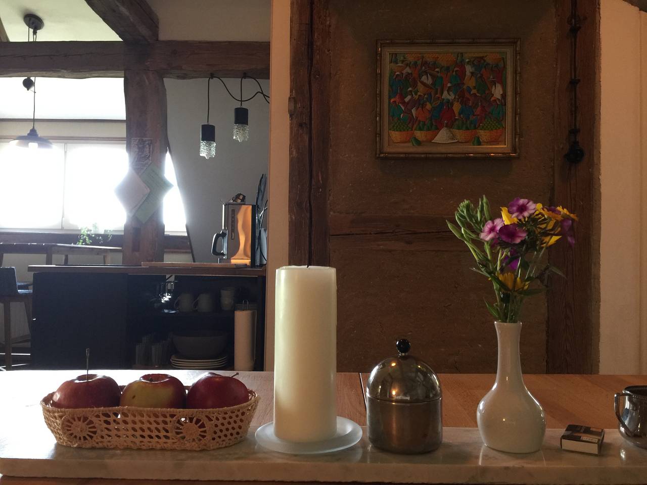 Ganze Wohnung, Ferienwohnung 'Schwalbennest' mit gemeinsamer Terrasse, gemeinsamem Garten und Wi-Fi in Wredenhagen, Müritz