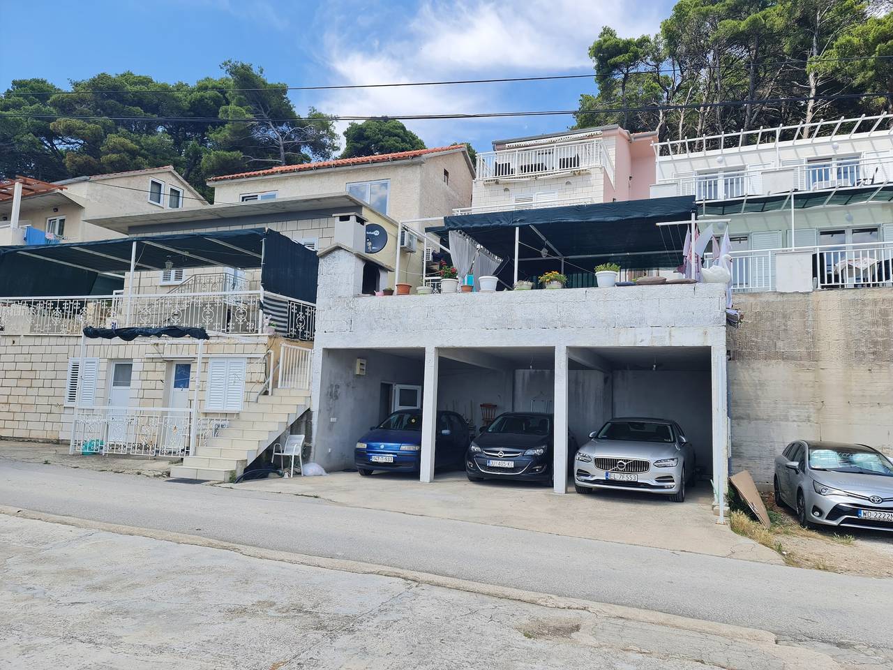 Ganze Wohnung, Studio Appartement mit Terrasse und Meerblick Bucht Saplunara, Mljet As-12849-c in Velika Saplunara, Saplunara