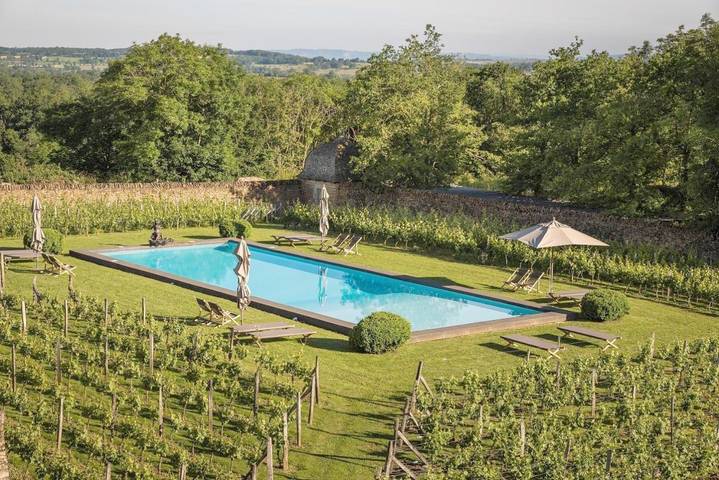 Hôtel pour 4 personnes, avec jardin et piscine ainsi que jacuzzi et sauna à Onet-le-Château