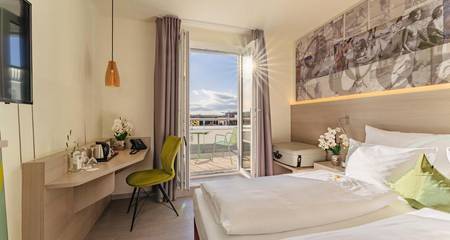 Hôtel pour 3 personnes, avec terrasse, animaux acceptés à Bad Rappenau