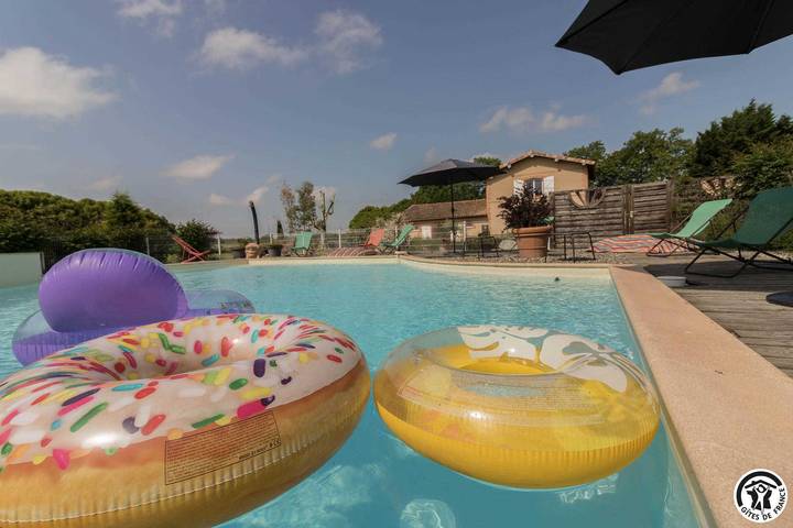 Gîte pour 4 personnes, avec piscine et jardin dans Haute-Garonne - 2