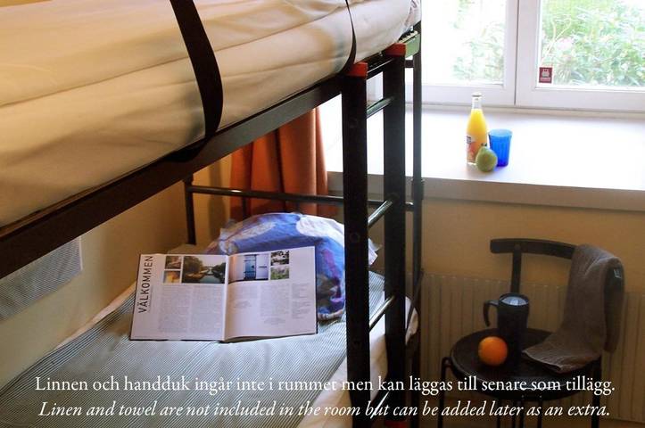 Hostel for 2 people, with Yard in Stockholm