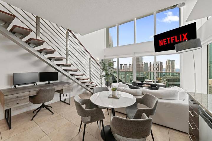 Loft per 4 persone, con terrazza e panorama a Miami