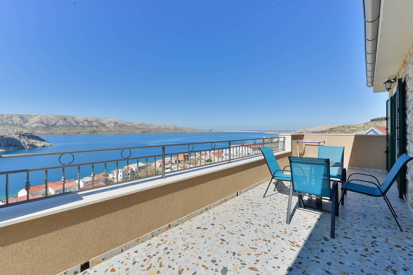 Seaview Villa Marija Metajna with pool in Metajna, Pag (Wyspa)