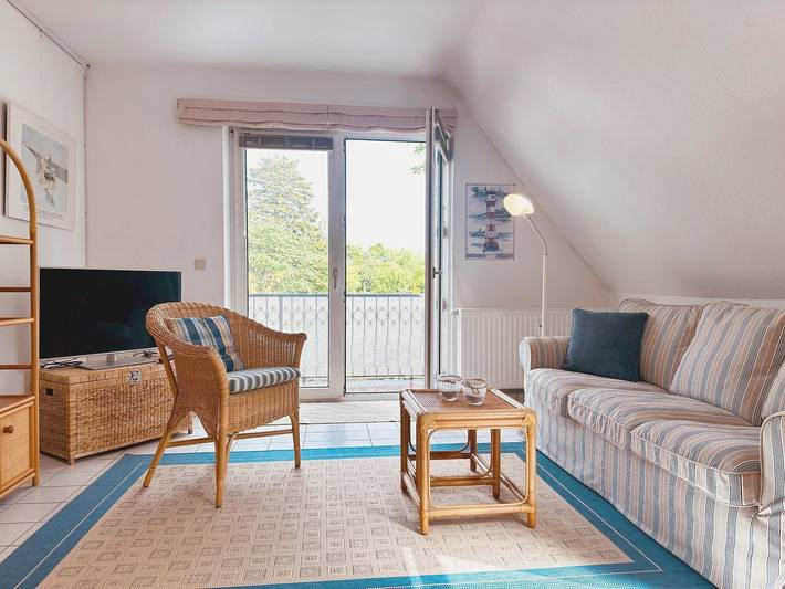 Ferienwohnung für 2 Personen, mit Balkon - 1