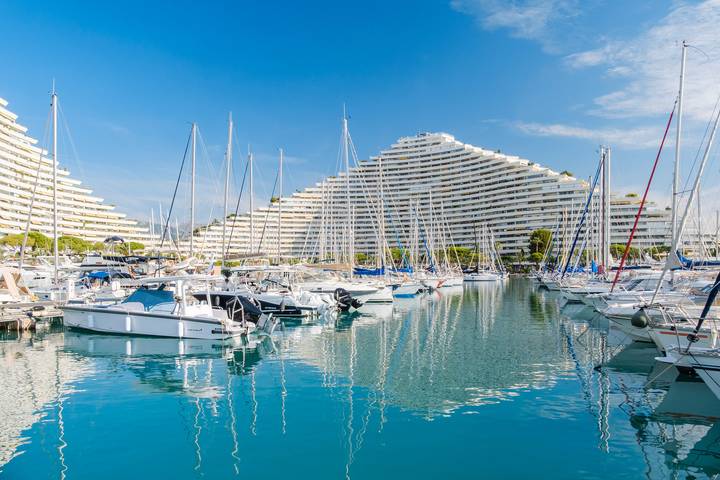 Location de vacances pour 3 personnes, avec balcon à Villeneuve-Loubet