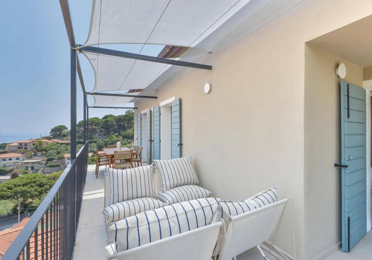 Ganze Wohnung, Casa Azzurrina - Il design incontra il mare in Spiaggia di Seccheto (Campo nell'Elba), Campo nell'Elba