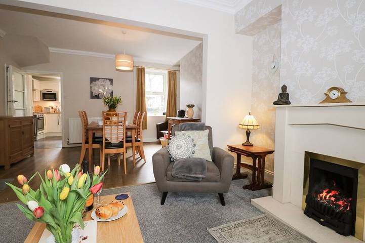 Log cabin for 7 people, with garden in Ingleton